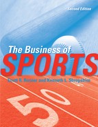 Cover image for The Business of Sports, 2nd Edition