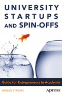 Cover image for University Startups and Spin-Offs : Guide for Entrepreneurs in Academia