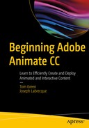 Cover image for Beginning Adobe Animate CC: Learn to Efficiently Create and Deploy Animated and Interactive Content