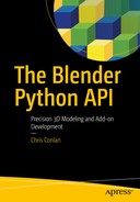 The Blender Python API: Precision 3D Modeling and Add-on Development by Chris Conlan
