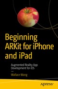 Cover image for Beginning ARKit for iPhone and iPad: Augmented Reality App Development for iOS