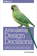 Cover image for Articulating Design Decisions