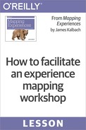 How to facilitate an experience mapping workshop 