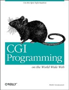 CGI Programming on the World Wide Web by Shishir Gundavaram