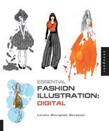 Essential Fashion Illustration: Digital by Loreto Binvignat Streeter