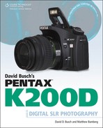 3. Setting Up Your Pentax K200D