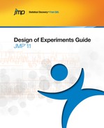 JMP 11 Design of Experiments Guide 