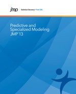 JMP 13 Predictive and Specialized Modeling 