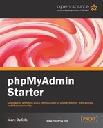 phpMyAdmin Starter 