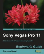 Cover image for Sony Vegas Pro 11 Beginner's Guide