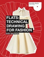 Flats: Technical Drawing for Fashion by Basia Szkutnicka