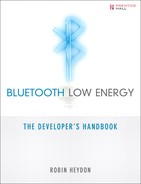 Bluetooth Low Energy: The Developer’s Handbook 
