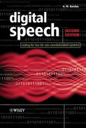 Cover image for Digital Speech: Coding for Low Bit Rate Communication Systems, 2nd Edition