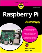 Chapter 7: Editing Photos on the Raspberry Pi with GIMP