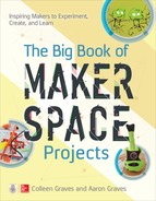 Cover image for The Big Book of Makerspace Projects: Inspiring Makers to Experiment, Create, and Learn