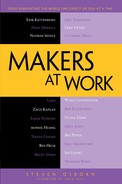 Cover image for Makers at Work: Folks Reinventing the World One Object or Idea at a Time