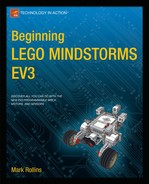 CHAPTER 4: Creating Visuals, Making Sounds, and Using Data on the EV3 Brick