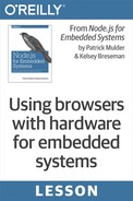 Using browsers with hardware for embedded systems 