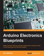 Cover image for Arduino Electronics Blueprints