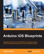Cover image for Arduino iOS Blueprints