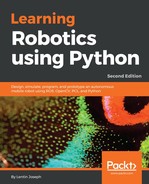 Cover image for Learning Robotics using Python - Second Edition
