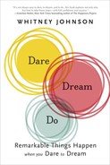 Cover image for Dare, Dream, Do: Remarkable Things Happen When You Dare to Dream