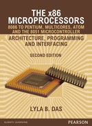 The x86 Microprocessors: 8086 to Pentium, Multicores, Atom and the 8051 Microcontroller, 2nd Edition 