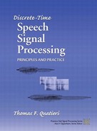 Discrete-Time Speech Signal Processing: Principles and Practice 