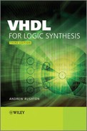 Vhdl for Logic Synthesis, Third Edition 