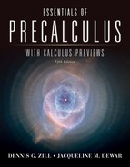 Essentials of Precalculus with Calculus Previews, 5th Edition 