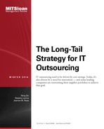 The Long-Tail Strategy of IT Outsourcing 