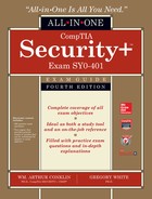 CompTIA Security+ All-in-One Exam Guide (Exam SY0-401), 4th Edition 