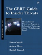 The CERT® Guide to Insider Threats: How to Prevent, Detect, and Respond to Information Technology Crimes (Theft, Sabotage, Fraud) 
