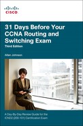 31 Days Before Your CCNA Routing and Switching Exam: A Day-By-Day Review Guide for the ICND2 (200-101) Certification Exam, Third Edition 