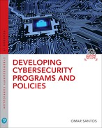 Developing Cybersecurity Programs and Policies, Third Edition by Sari Greene, Omar Santos