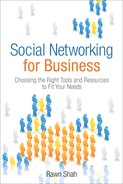 Cover image for Social Networking for Business: Choosing the Right Tools and Resources to Fit Your Needs