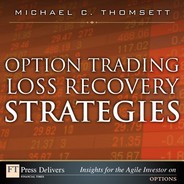 Option Trading Loss Recovery Strategies by Michael C. Thomsett