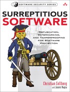 Cover image for Surreptitious Software