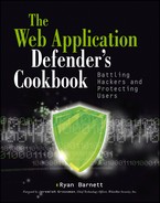 Web Application Defender's Cookbook 