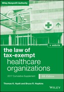 The Law of Tax-Exempt Healthcare Organizations 2017 Cumulative Supplement, Fourth Edition + website 