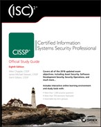 (ISC)2 CISSP Certified Information Systems Security Professional Official Study Guide, 8th Edition 