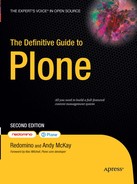 The Definitive Guide to Plone, Second Edition by Andy McKay, Fabrizio Reale, Alice Narduzzo, Davide Moro, Maurizio Delmonte