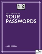 Take Control of Your Passwords, 3rd Edition 
