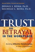 Cover image for Trust and Betrayal in the Workplace