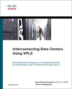 Cover image for Interconnecting Data Centers Using VPLS (Ensure Business Continuance on Virtualized Networks by Implementing Layer 2 Connectivity Across Layer 3)