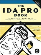 Cover image for The IDA Pro Book, 2nd Edition
