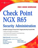 Check Point NGX R65 Security Administration 