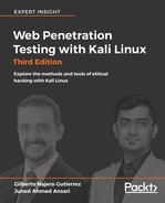 Cover image for Web Penetration Testing with Kali Linux - Third Edition