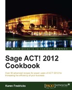 Sage ACT! 2012 Cookbook 