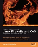 Cover image for Designing and Implementing Linux Firewalls and QoS using netfilter, iproute2, NAT, and L7-filter